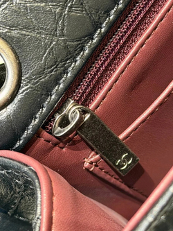 Сумка Chanel 2.55 Reissue Small чёрная из состаренной кожи премиум класса