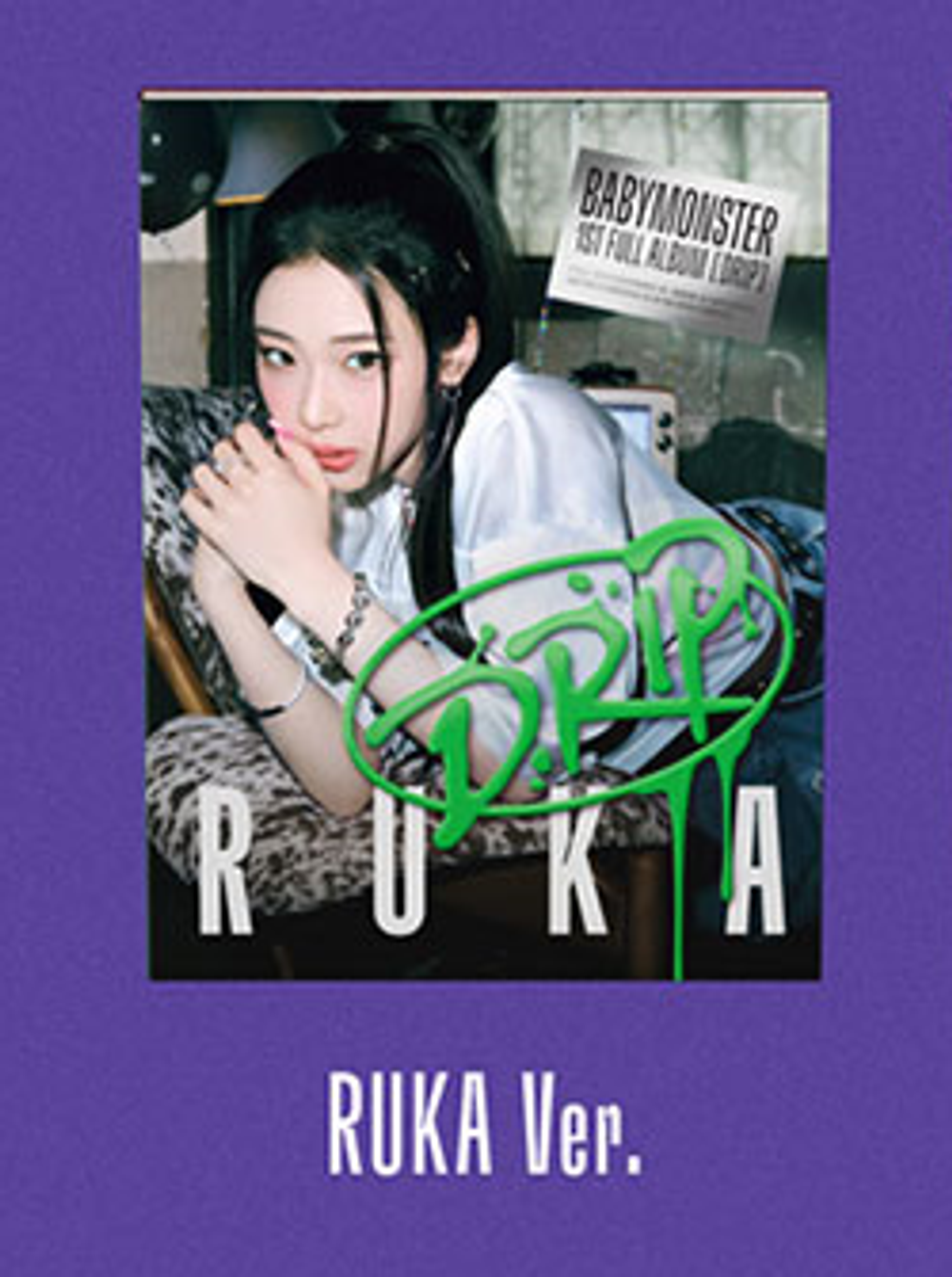 Альбом BABYMONSTER - 1st FULL ALBUM DRIP (YG TAG ALBUM VER.)