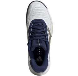 Теннисные кроссовки Adidas Barricade 14 M - cloud white/cyber metallic/dark blue