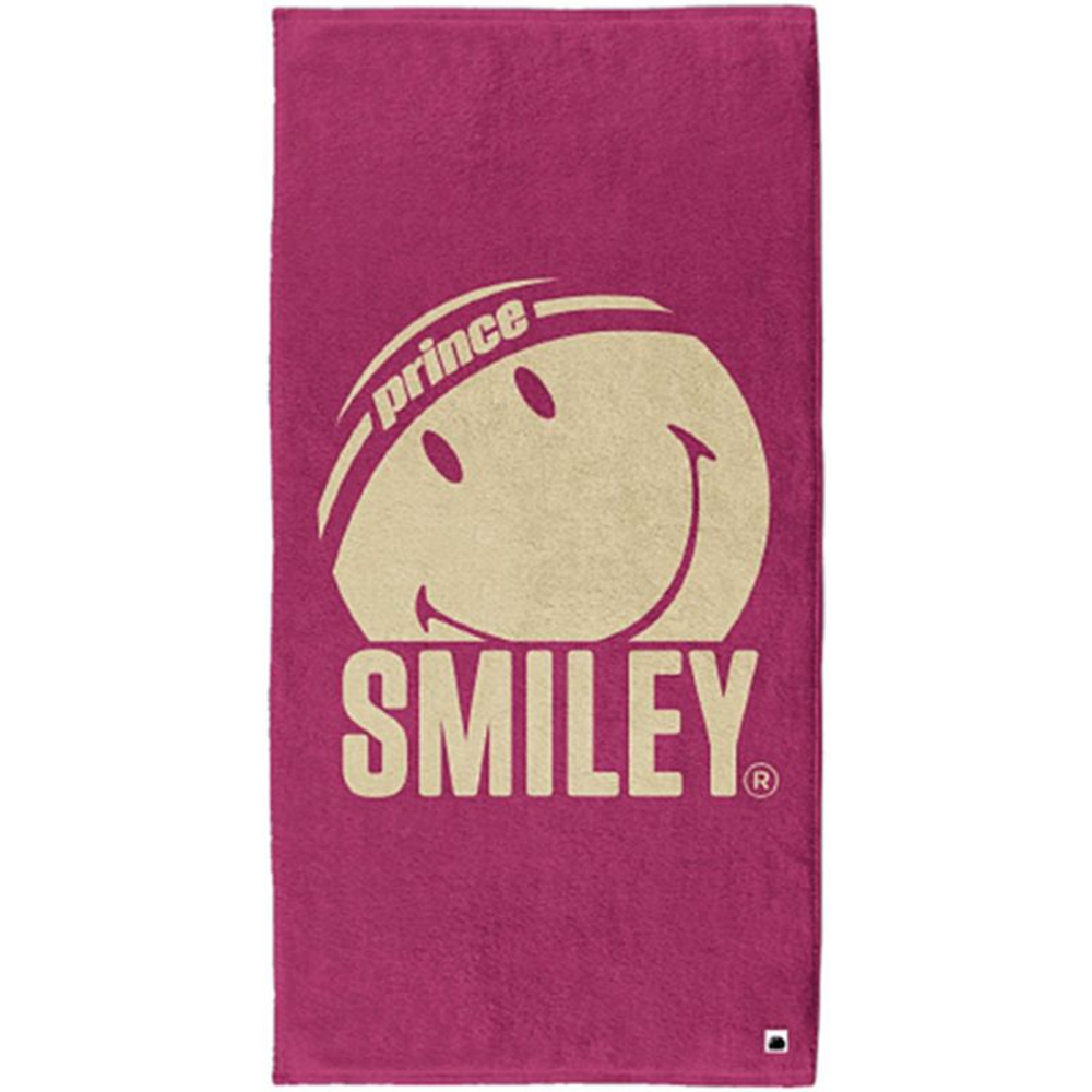 Теннисное полотенце Prince X Smiley — pink/beige