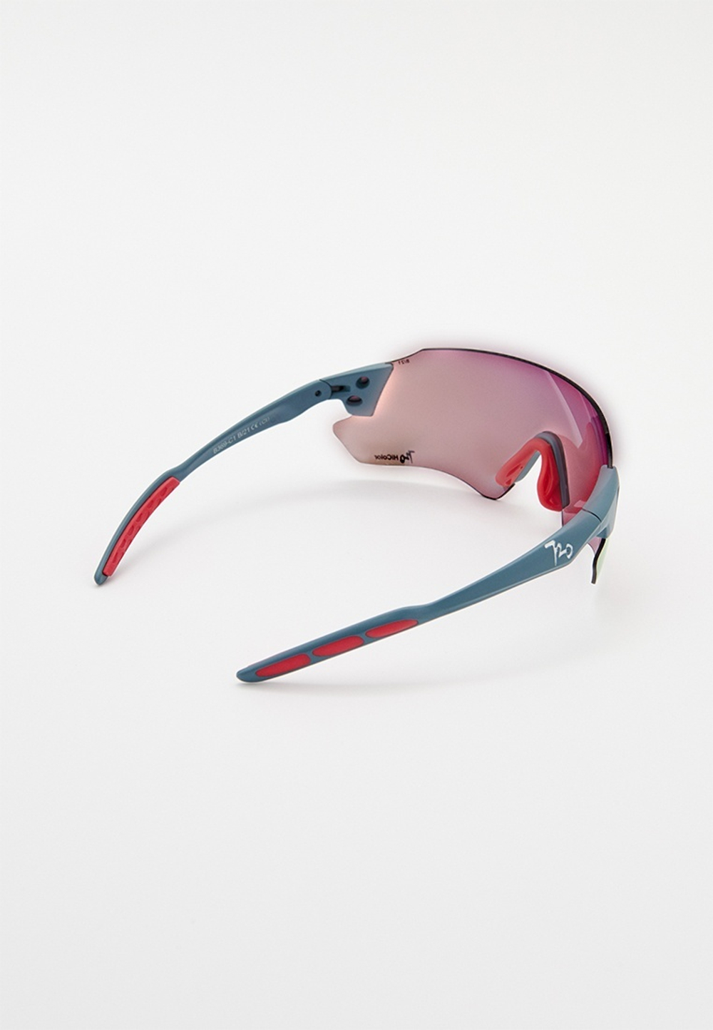 Спортивные очки с диоптриями 720armour Kamikaze + / Matte Teal Blue / HC Violet Pink Lens