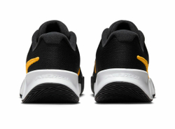 Мужские кроссовки теннисные Nike Zoom GP Challenge Pro - black/laser orange/wolf grey/white