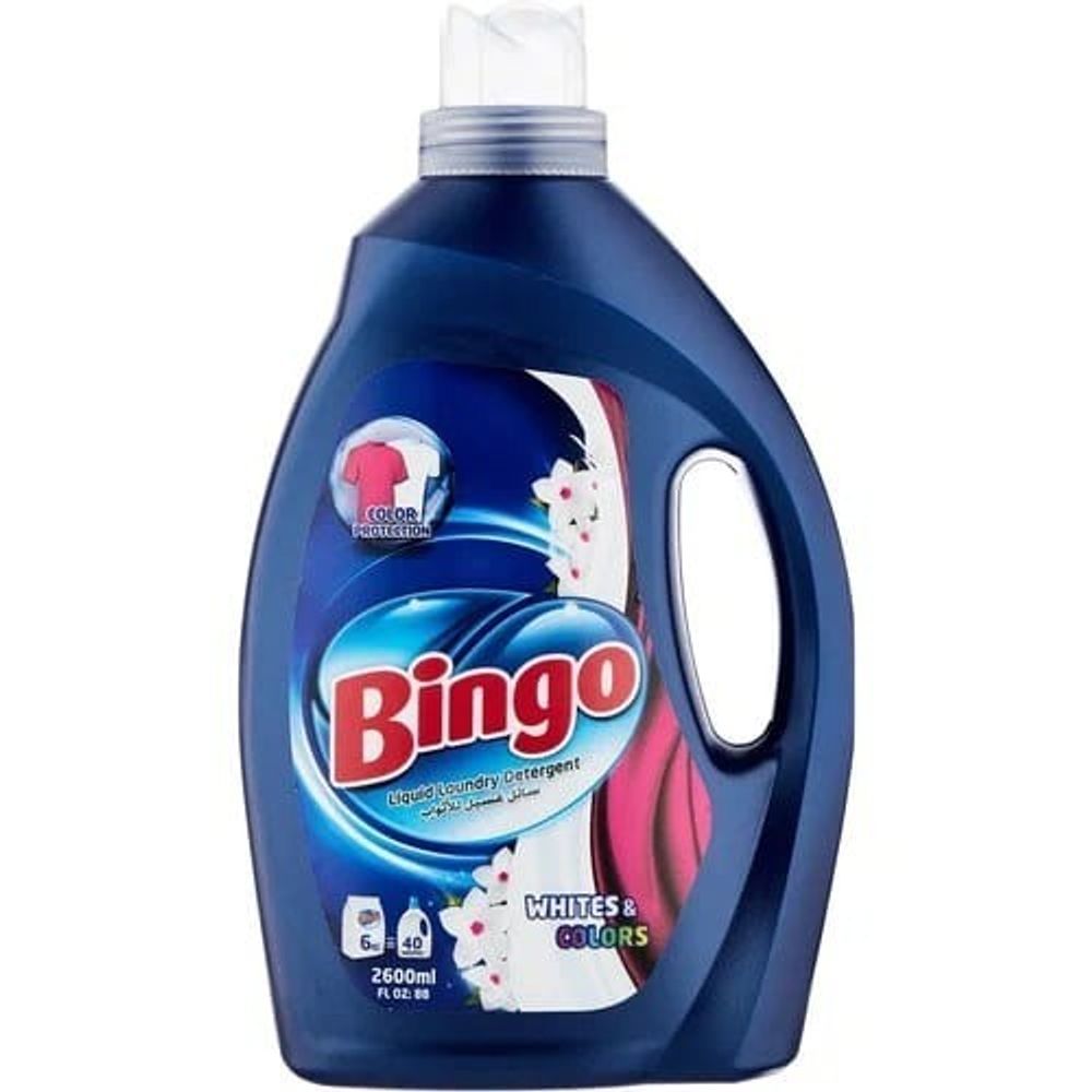 Гель для стирки Bingo для Беллого и Цветного 2,6л
