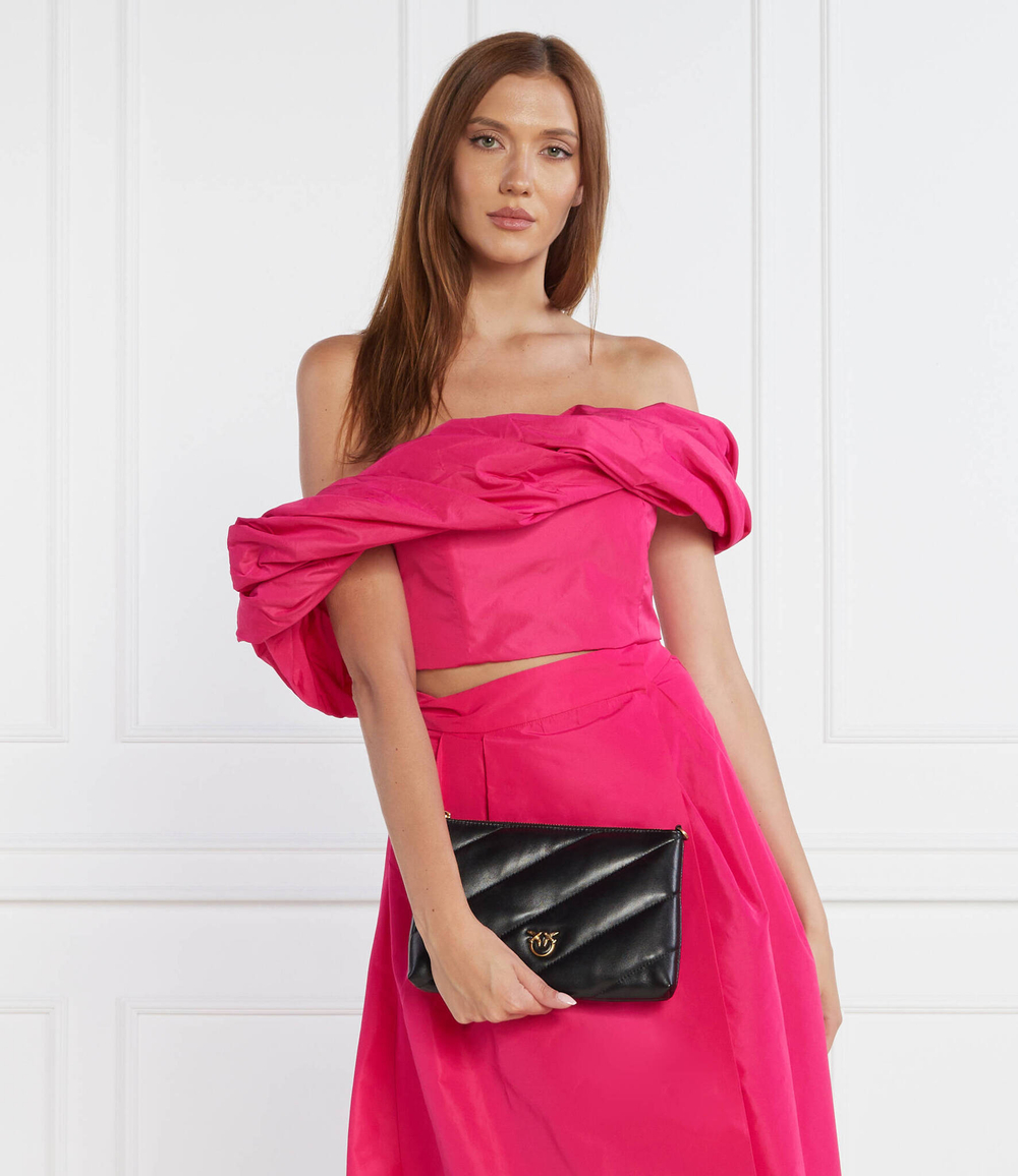 Кожаный клатч FLAT POUCH Pinko - черный(100252 A0F2)