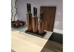 Подставка для ножей магнитная Woodinhome KS050SWN-ST на 6 ножейфотография - 5