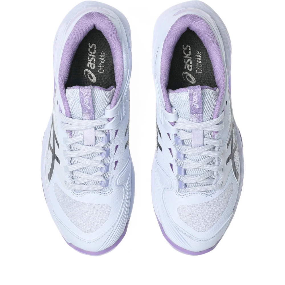 Женские Кроссовки теннисные Asics Solution Speed FF 4 Night Energy - blue fade/gunmetal