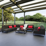 Лаунж зона угловая Ideal Patio БЕЛЛИСА модульная маренго