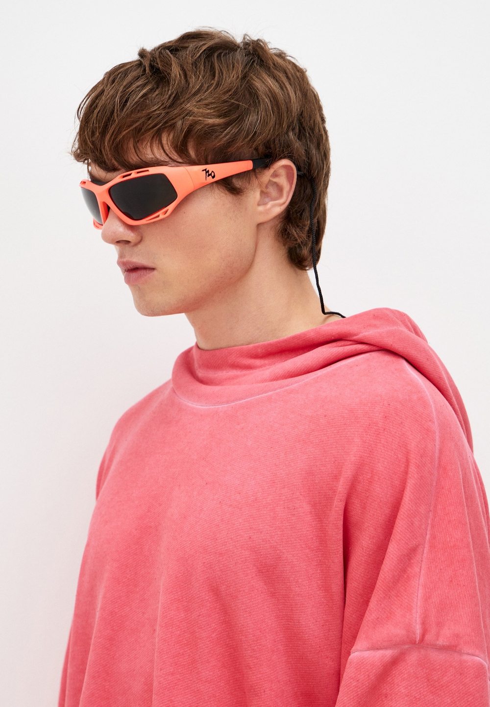 Спортивные очки 720armour Stingray / Matte Neon Peach Orange / Polarized Smoke Lens