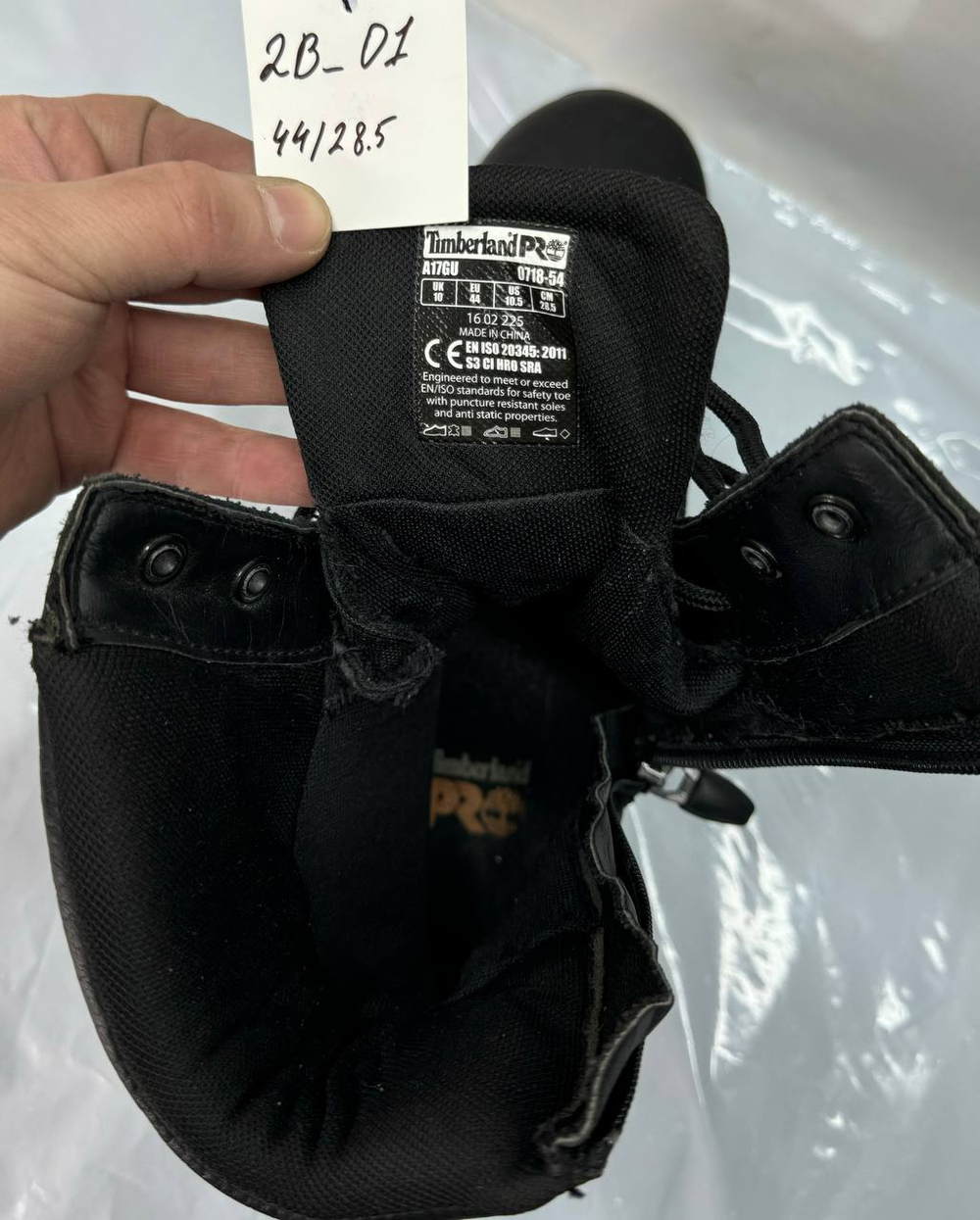 Ботинки "Timberland PRO A17GU" Б/У (44 р-р)
