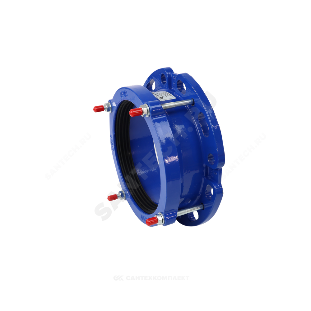 Муфта чугун соединительная Ду 175 (Дн 192-210) Ру10/16 ПФРК Benarmo 8