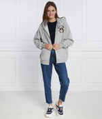 Худи VARSITY LONG ZIP UP Tommy Hilfiger - серый(WW0WW39801)