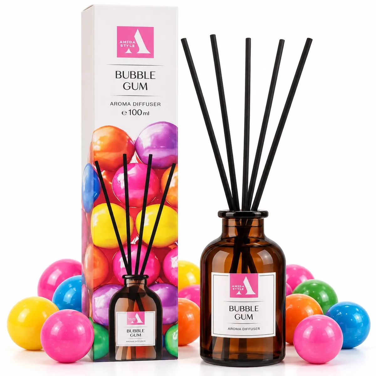 Aroma Style ароматический диффузор Bubble Gum 100 мл — фото 7