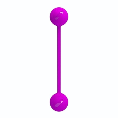 Лиловые вагинальные шарики KEGEL BALL III (Цвет: лиловый)
