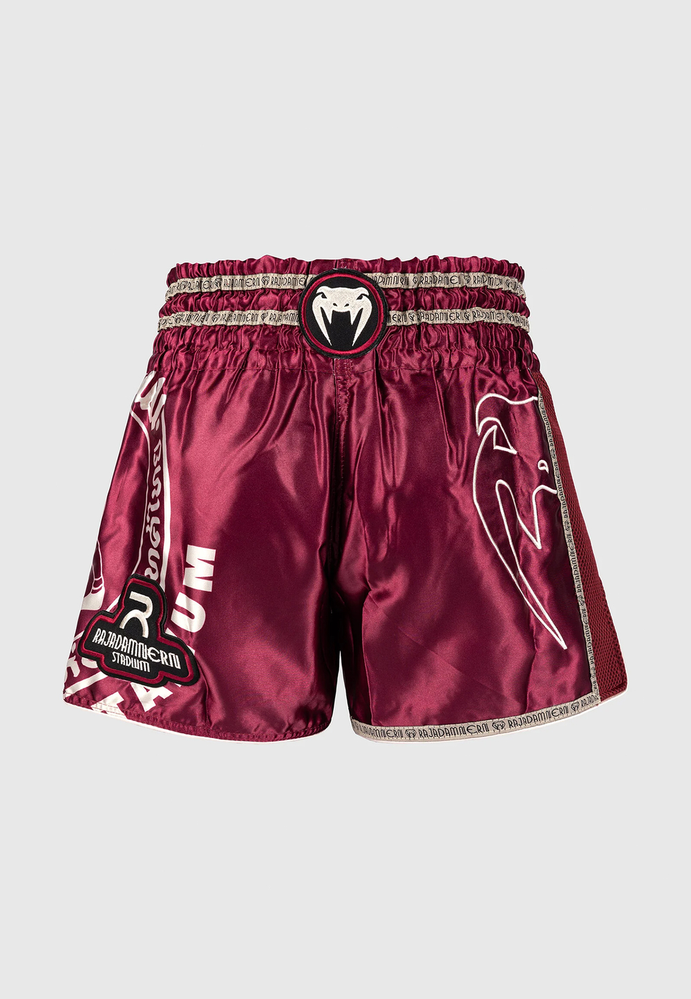Шорты тайские Venum Rajadamnern Burgundy