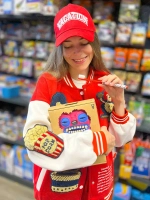 Мягкая игрушка зубастые монстры с зубами 24 см