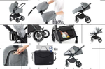 Коляска 2 в 1 Luxmom 760