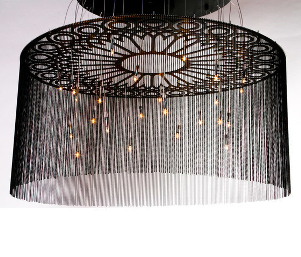 Willowlamp Custum Ngoma Chandelier