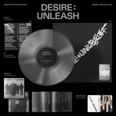 Альбом ENHYPEN - DESIRE : UNLEASH Mini 6th Album VINYL Version