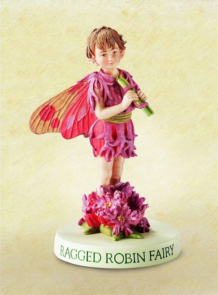 Фигурка декоративная Fiebiger Floristik: Blumenmädchen (цветочная фея) Робин - оборванец