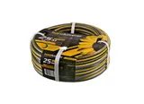 Шланг поливочный армированный, усиленный, 4х слойный, 1/2", 25 м, желто-черный Штурм — фото 2