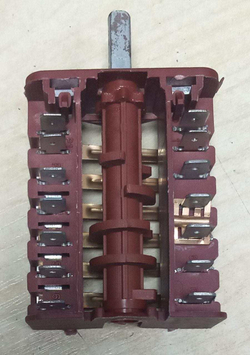 Переключатель конфорки для плит 7поз. аналог HANSA BARSELONA 250V 16A