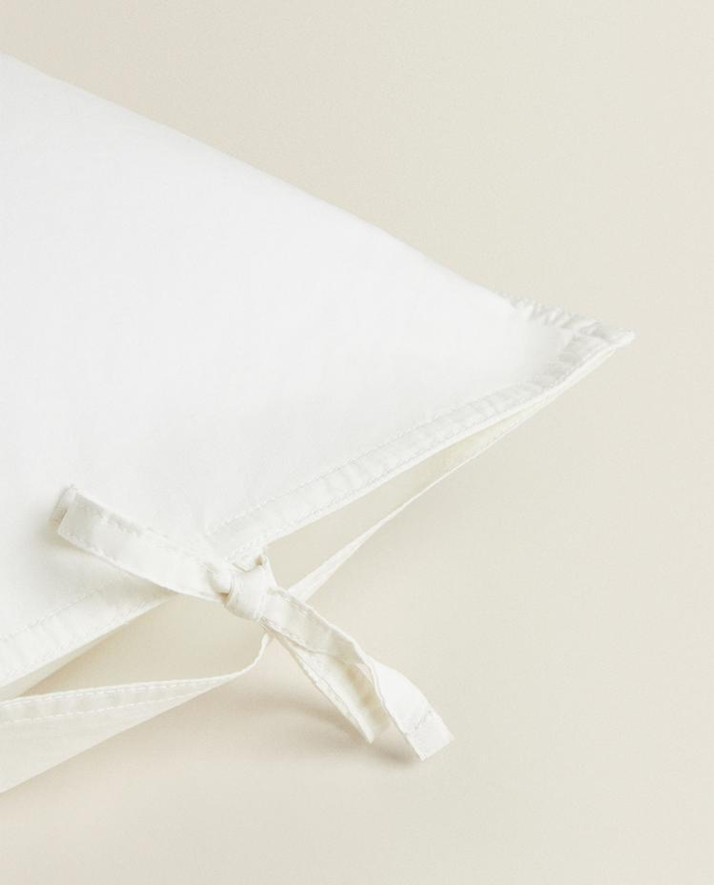 ZARA HOME ДЕТСКАЯ НАВОЛОЧКА, БЕЛЫЙ