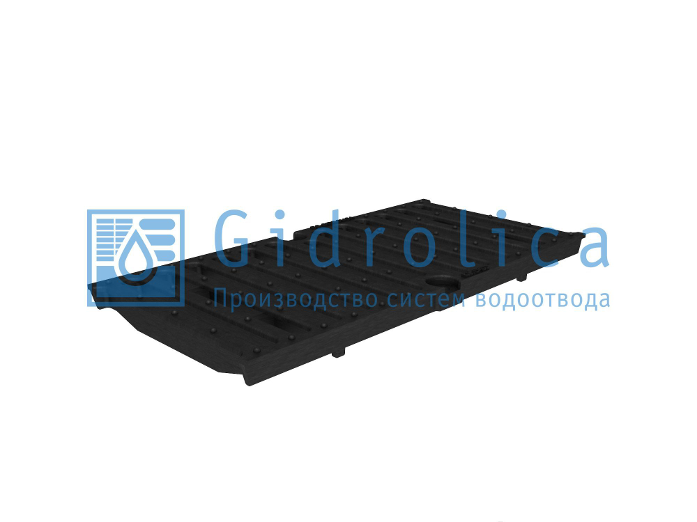 Решётка водоприёмная чугунная щелевая РВЧЩ- RU22620 - 20 (C250) - 50x24,7x2,5 - 1,8/22