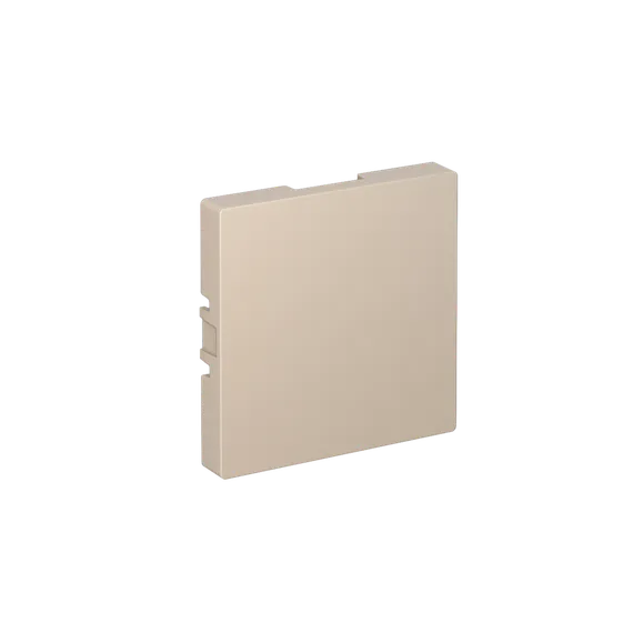 Заглушка без суппорта для многопостовых рамок Systeme Electric AtlasDesign Песочный ATN001209