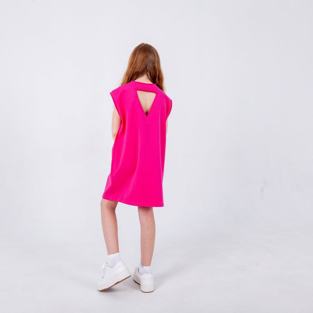 Платье борцовка "PINK" подростковое