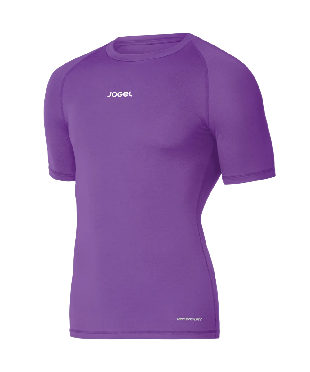 Футболка компрессионная с коротким рукавом Jogel CAMP 2 PerFormDRY Baselayer SS Tee, фиолетовый P3