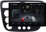 Магнитола для Honda Civic 7 2001-2005 левый руль - Teyes CC4-PRO монитор 13" 2K QLED на Android 13, Быстрейшая, Snapdragon 778G, ИИ, CarPlay, DSP, 4G SIM-слот