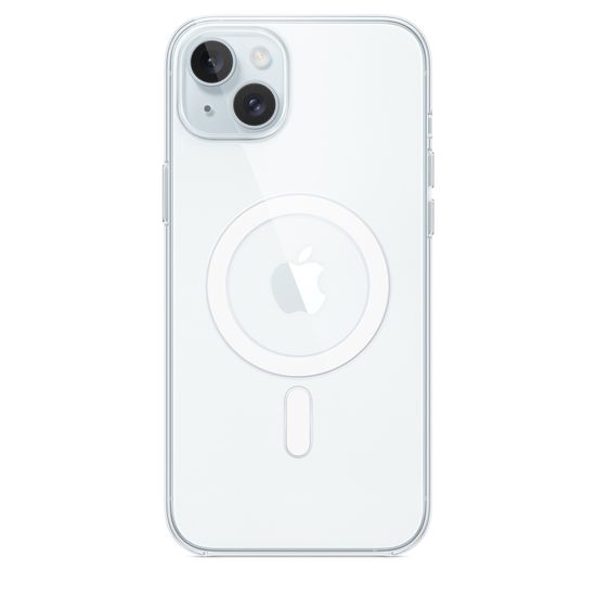 Прозрачный чехол Apple для iPhone 15 Plus с MagSafe