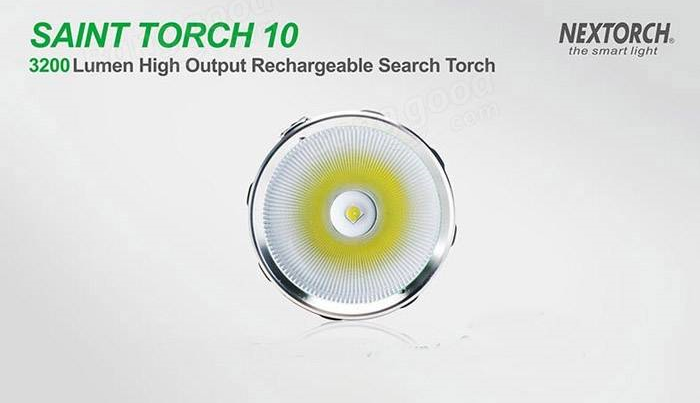 Фонарь Nextorch SAINT TORCH 10 поисковый, 3200 люмен