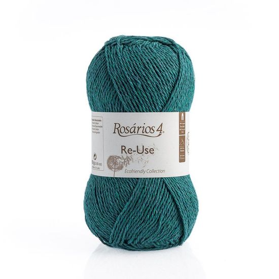 Пряжа ROSARIOS 4 Re-Use (100% переработанный хлопок)