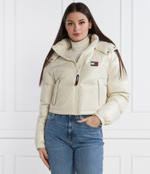 Пуховая куртка Tommy Jeans - кремовый(DW0DW16572)