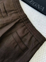 Льняные брюки Zegna