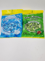 Леденцы набор Woogie Eisbonbons Ментол и Euka Bonbon Лимон 350 г (175 гх2), Германия
