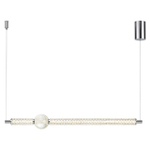 Подвесной светодиодный светильник Odeon Light CRYSTAL 5007/28L