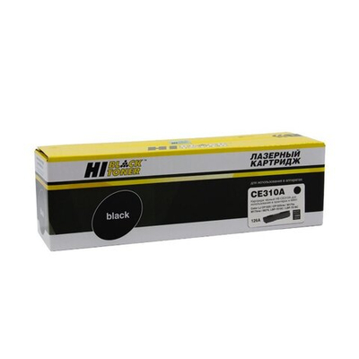 Картридж Hi-Black (HB-CE310A) для HP CLJ CP1025/1025nw/Pro M175, № 126A, Black, 1,2K