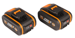 Комплект WORX WA3553.2: 2 аккумулятора WORX WA3553
