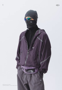 Куртка Nothomme BlueMonte Windbreaker фиолетовый