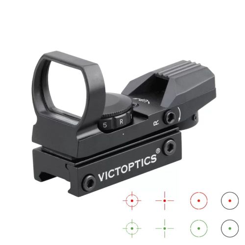 Коллиматорный прицел Vector Optics VictOptics Z1 1x23x34 (открытый, 1х, 4 метки красная\зеленая, ip67, weaver)