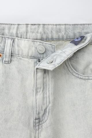 ZARA ДЖИНСЫ FLARE, СЕРЫЙ