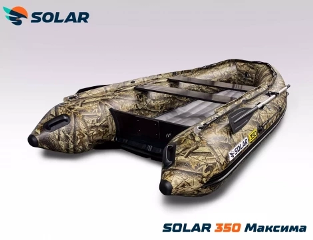 Лодка надувная моторная solar-350 к (максима)