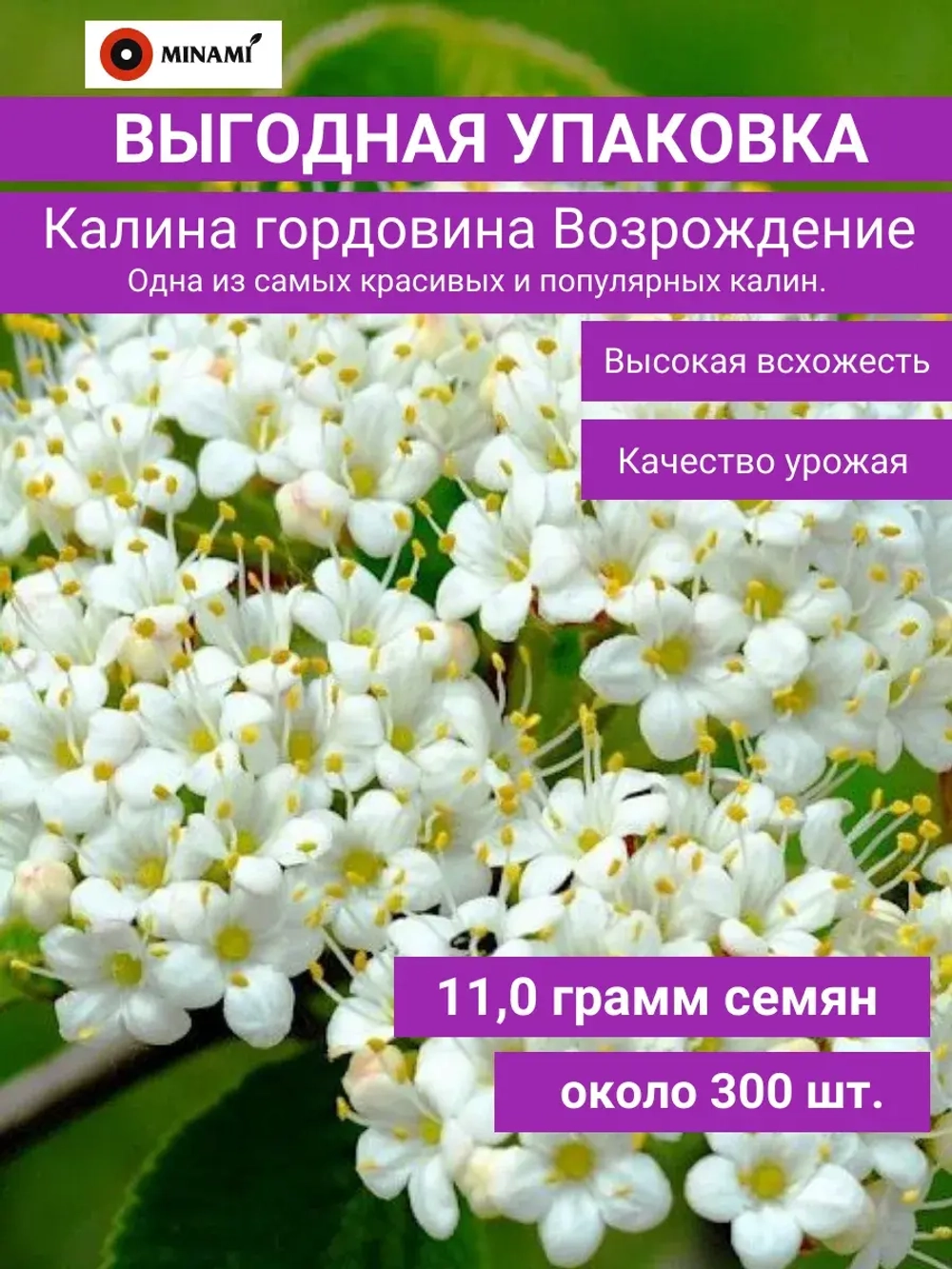 Калина гордовина Возрождение 11г 300шт