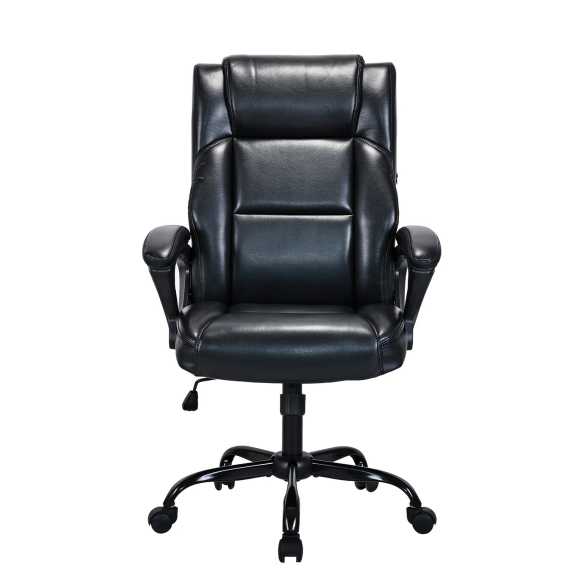 Кресло BRABIX PREMIUM "Oslo EX-549", рециклированная кожа, разборное пятилучие, черное, 532978