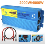 Автомобильный преобразователь напряжения инвертор Lvyuan 4000w 12v-220v Power inverter. Чистый синус. Чистая, немодифицированная синусоида.
