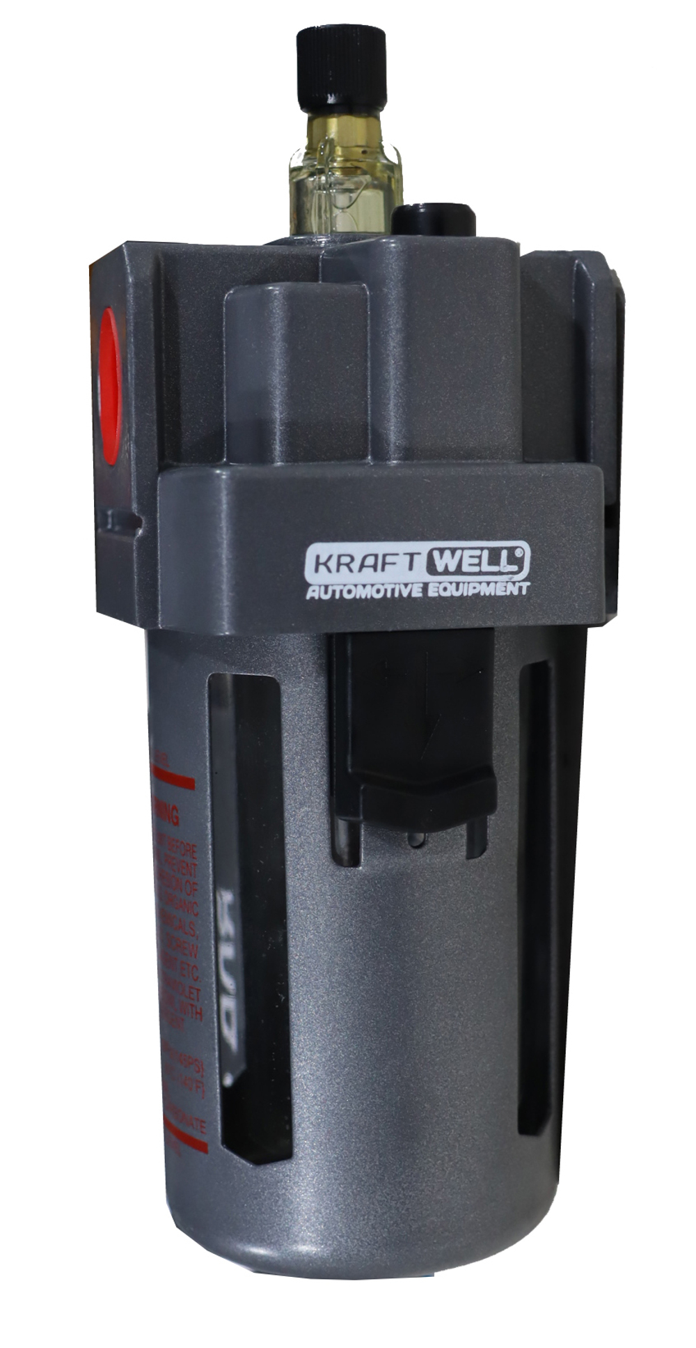 KraftWell KRW-FRL12L Лубрикатор для пневмоинструмента, 1/2", до 16 бар,  серия STD
