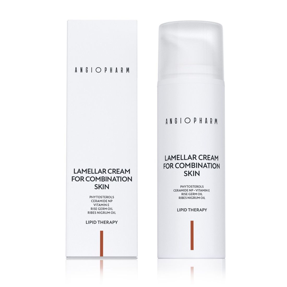 Ламеллярный крем для комбинированной кожи ANGIOPHARM Lamellar Cream For Combination Skin 50мл