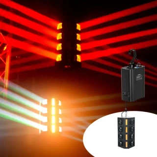 Кинетический эффект Beam, на 1-й лебедке — 300 Вт RGB SMD + Warm White